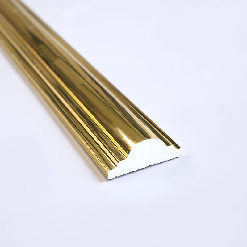Decorative PS Skirting Board – Gold & Silver Polystyrene Moulding Decorative PS Skirting Board – Gold & Silver Polystyrene Moulding