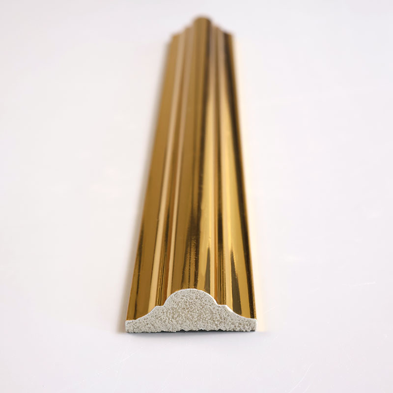 Decorative PS Skirting Board – Gold & Silver Polystyrene Moulding Decorative PS Skirting Board – Gold & Silver Polystyrene Moulding